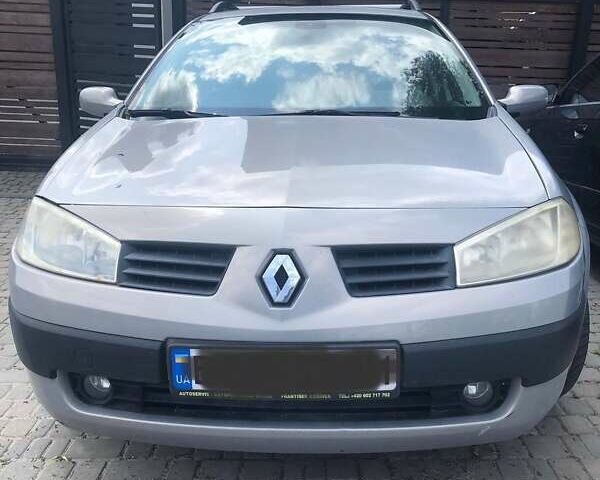 Сірий Рено Меган, об'ємом двигуна 1.6 л та пробігом 182 тис. км за 4400 $, фото 1 на Automoto.ua