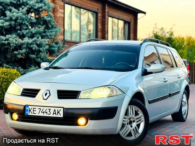 Серый Рено Меган, объемом двигателя 1.6 л и пробегом 190 тыс. км за 4500 $, фото 1 на Automoto.ua