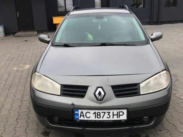 Серый Рено Меган, объемом двигателя 1.5 л и пробегом 318 тыс. км за 3500 $, фото 1 на Automoto.ua