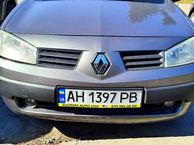 Серый Рено Меган, объемом двигателя 1.6 л и пробегом 210 тыс. км за 4900 $, фото 1 на Automoto.ua