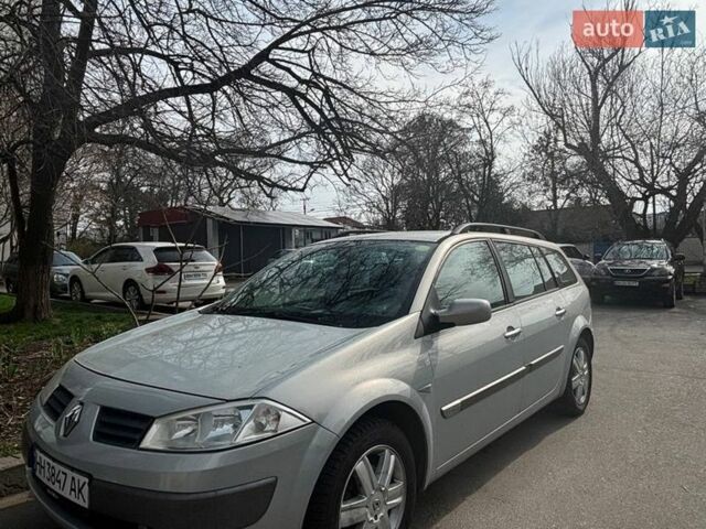 Серый Рено Меган, объемом двигателя 1.6 л и пробегом 130 тыс. км за 5000 $, фото 1 на Automoto.ua