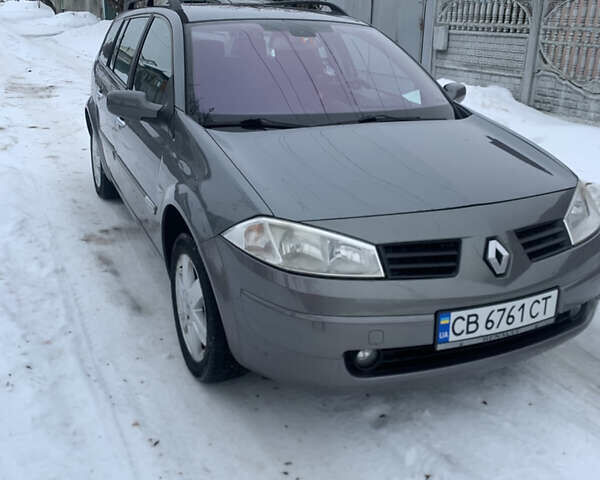 Сірий Рено Меган, об'ємом двигуна 1.6 л та пробігом 250 тис. км за 4100 $, фото 1 на Automoto.ua