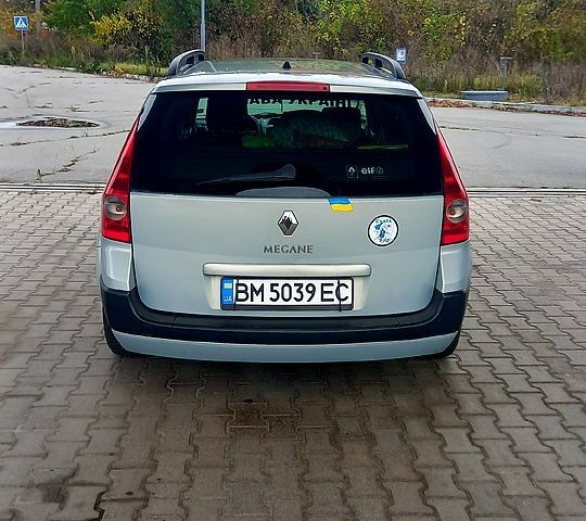 Рено Меган 2003 у Сумах на Automoto.ua Сірий Рено Меган, об'ємом двигуна 1.6 л та пробігом 168 тис. км за 5000 $, фото 1 на Automoto.ua