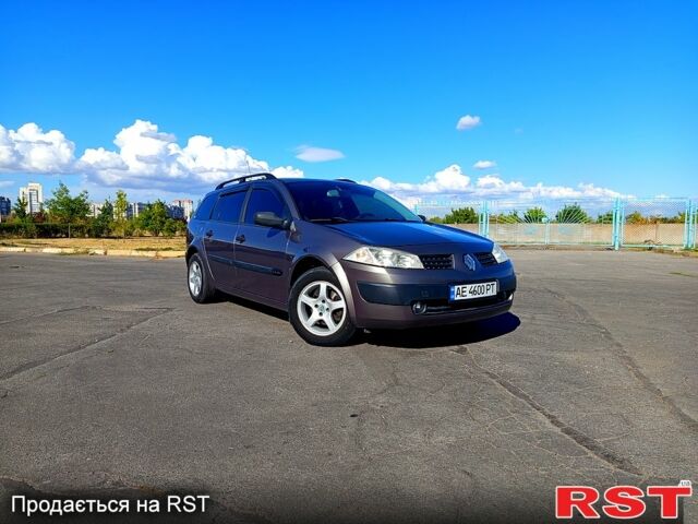 Серый Рено Меган, объемом двигателя 1.4 л и пробегом 230 тыс. км за 4600 $, фото 1 на Automoto.ua