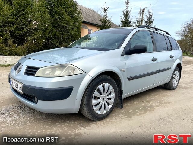 Сірий Рено Меган, об'ємом двигуна 1.5 л та пробігом 250 тис. км за 3450 $, фото 1 на Automoto.ua