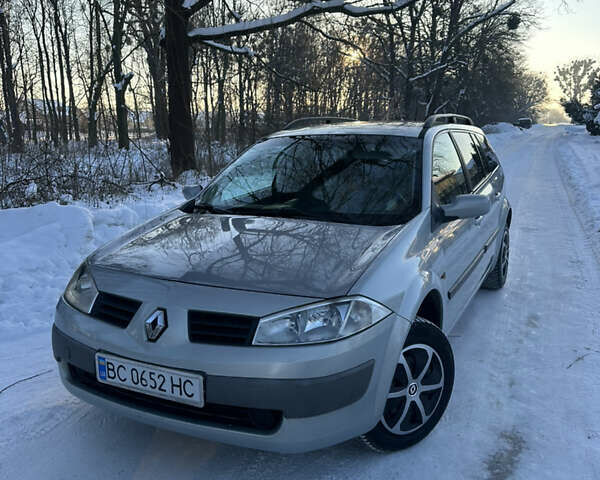 Сірий Рено Меган, об'ємом двигуна 1.46 л та пробігом 420 тис. км за 3650 $, фото 1 на Automoto.ua