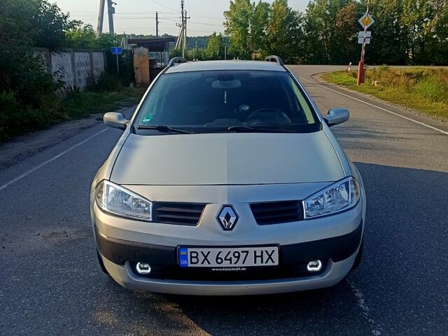 Сірий Рено Меган, об'ємом двигуна 1.6 л та пробігом 151 тис. км за 4800 $, фото 1 на Automoto.ua