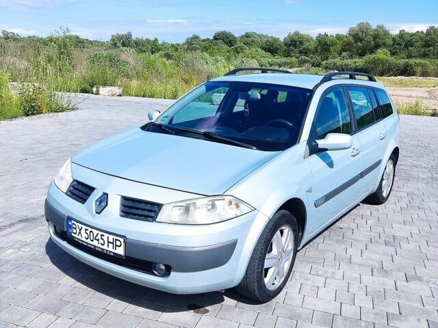 Сірий Рено Меган, об'ємом двигуна 1.6 л та пробігом 211 тис. км за 4800 $, фото 1 на Automoto.ua