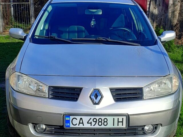 Серый Рено Меган, объемом двигателя 1.6 л и пробегом 240 тыс. км за 4650 $, фото 1 на Automoto.ua