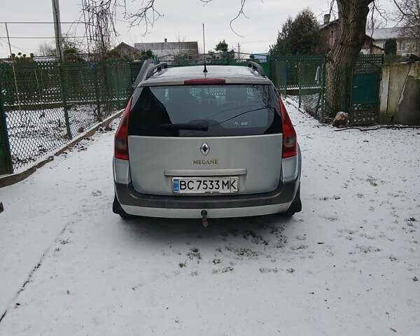 Сірий Рено Меган, об'ємом двигуна 1.5 л та пробігом 345 тис. км за 3400 $, фото 1 на Automoto.ua