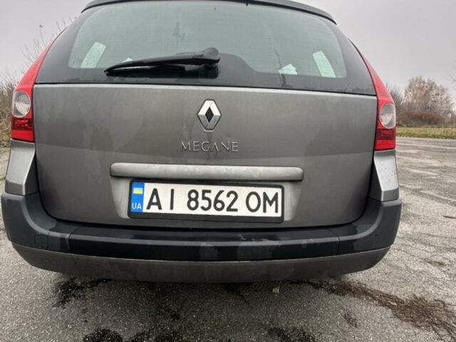 Серый Рено Меган, объемом двигателя 2 л и пробегом 263 тыс. км за 4000 $, фото 1 на Automoto.ua