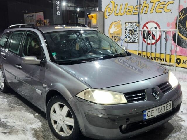 Серый Рено Меган, объемом двигателя 1.5 л и пробегом 390 тыс. км за 2999 $, фото 1 на Automoto.ua
