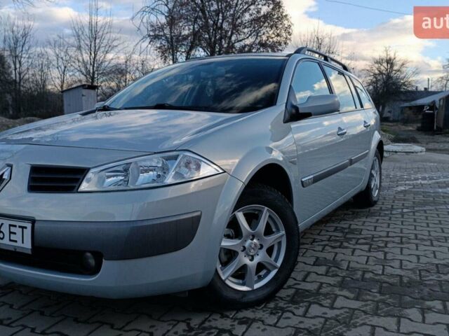 Сірий Рено Меган, об'ємом двигуна 1.6 л та пробігом 168 тис. км за 5400 $, фото 1 на Automoto.ua