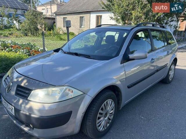 Серый Рено Меган, объемом двигателя 1.39 л и пробегом 261 тыс. км за 3800 $, фото 1 на Automoto.ua