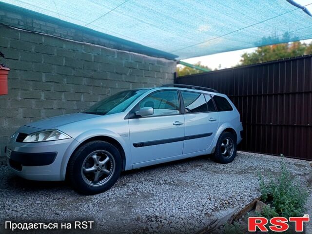 Сірий Рено Меган, об'ємом двигуна 1.5 л та пробігом 230 тис. км за 4600 $, фото 1 на Automoto.ua