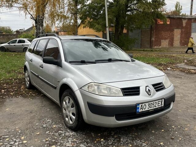 Сірий Рено Меган, об'ємом двигуна 1.5 л та пробігом 403 тис. км за 3600 $, фото 1 на Automoto.ua