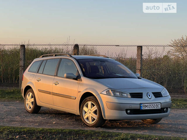 Сірий Рено Меган, об'ємом двигуна 2 л та пробігом 189 тис. км за 5300 $, фото 1 на Automoto.ua