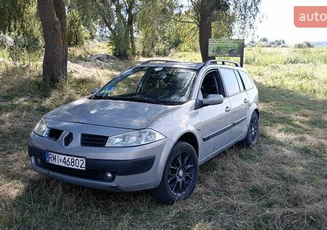 Серый Рено Меган, объемом двигателя 1.5 л и пробегом 300 тыс. км за 3000 $, фото 1 на Automoto.ua