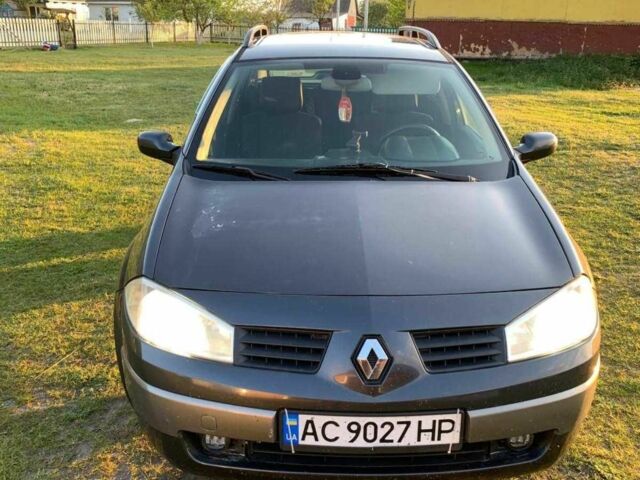 Серый Рено Меган, объемом двигателя 1.5 л и пробегом 294 тыс. км за 4000 $, фото 1 на Automoto.ua