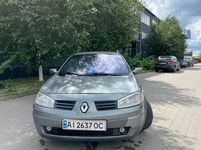 Сірий Рено Меган, об'ємом двигуна 1.5 л та пробігом 282 тис. км за 4300 $, фото 1 на Automoto.ua
