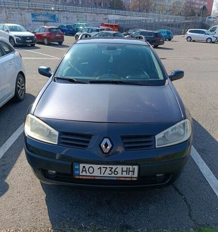 Серый Рено Меган, объемом двигателя 1.6 л и пробегом 207 тыс. км за 4876 $, фото 1 на Automoto.ua