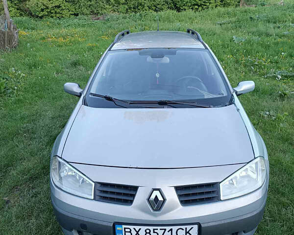 Сірий Рено Меган, об'ємом двигуна 1.9 л та пробігом 341 тис. км за 3600 $, фото 1 на Automoto.ua