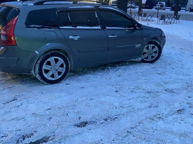 Сірий Рено Меган, об'ємом двигуна 1.6 л та пробігом 233 тис. км за 4300 $, фото 1 на Automoto.ua