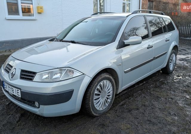 Серый Рено Меган, объемом двигателя 1.46 л и пробегом 320 тыс. км за 3600 $, фото 1 на Automoto.ua