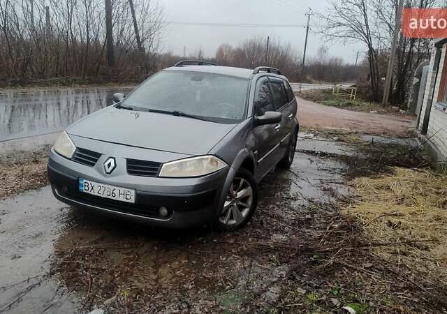 Серый Рено Меган, объемом двигателя 1.87 л и пробегом 430 тыс. км за 3250 $, фото 1 на Automoto.ua
