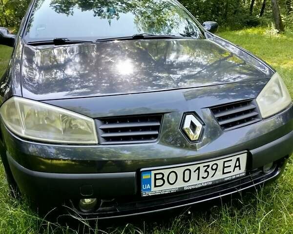 Серый Рено Меган, объемом двигателя 1.6 л и пробегом 212 тыс. км за 4100 $, фото 1 на Automoto.ua