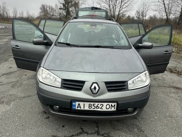 Сірий Рено Меган, об'ємом двигуна 2 л та пробігом 263 тис. км за 4200 $, фото 1 на Automoto.ua