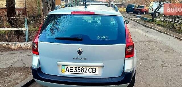 Серый Рено Меган, объемом двигателя 1.5 л и пробегом 226 тыс. км за 4850 $, фото 1 на Automoto.ua