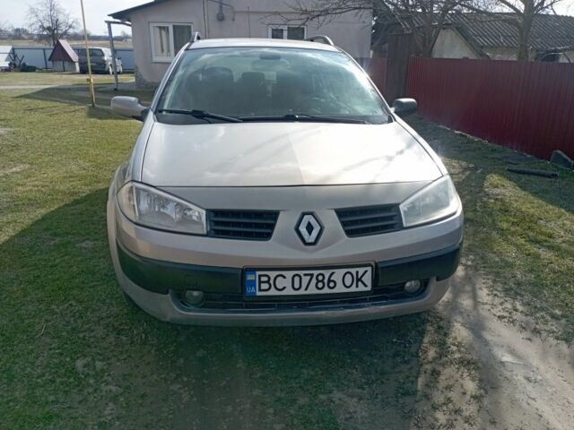 Серый Рено Меган, объемом двигателя 1.6 л и пробегом 390 тыс. км за 2950 $, фото 1 на Automoto.ua