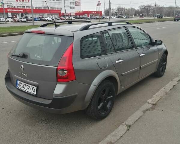 Сірий Рено Меган, об'ємом двигуна 1.6 л та пробігом 176 тис. км за 5400 $, фото 1 на Automoto.ua