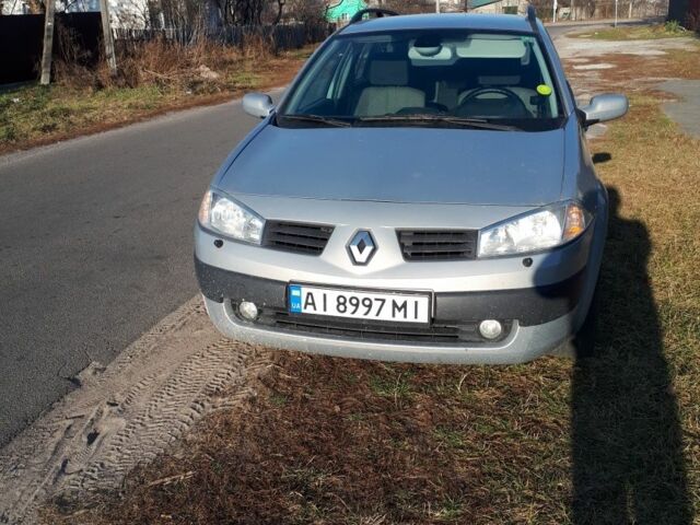 Сірий Рено Меган, об'ємом двигуна 1.6 л та пробігом 216 тис. км за 3900 $, фото 1 на Automoto.ua