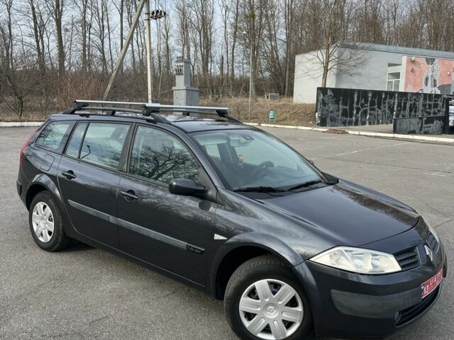 Сірий Рено Меган, об'ємом двигуна 1.6 л та пробігом 237 тис. км за 5200 $, фото 1 на Automoto.ua