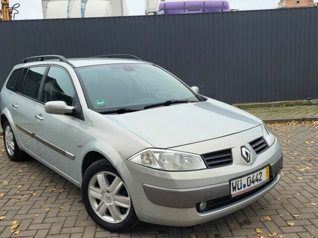 Серый Рено Меган, объемом двигателя 1.6 л и пробегом 204 тыс. км за 4950 $, фото 1 на Automoto.ua