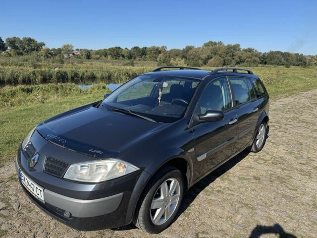 Серый Рено Меган, объемом двигателя 1 л и пробегом 218 тыс. км за 4550 $, фото 1 на Automoto.ua