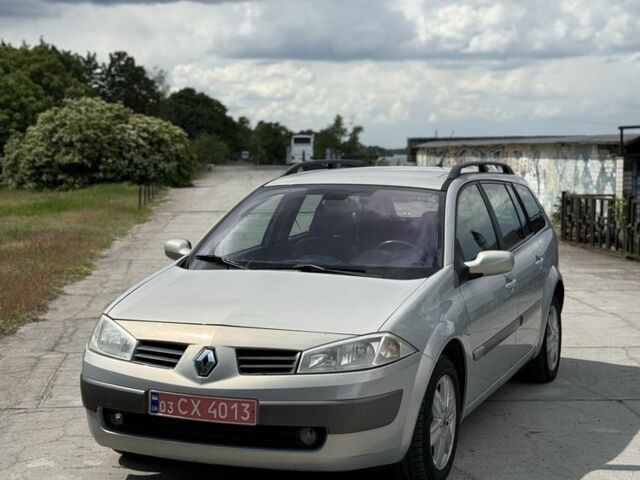 Сірий Рено Меган, об'ємом двигуна 1.6 л та пробігом 260 тис. км за 4499 $, фото 1 на Automoto.ua