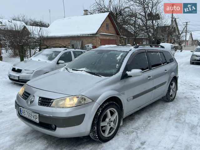 Серый Рено Меган, объемом двигателя 1.5 л и пробегом 249 тыс. км за 3350 $, фото 1 на Automoto.ua