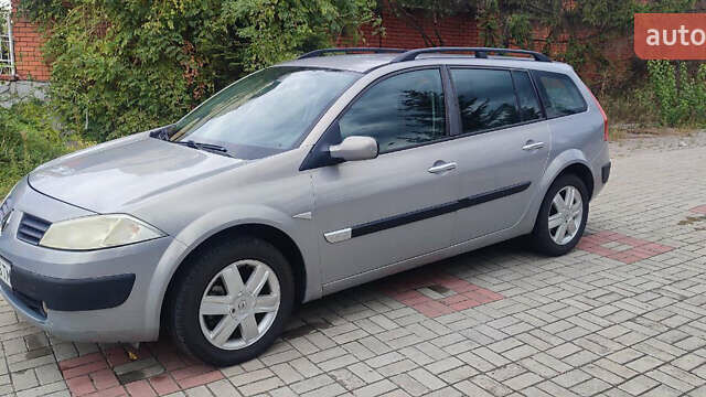 Сірий Рено Меган, об'ємом двигуна 1.6 л та пробігом 183 тис. км за 4600 $, фото 1 на Automoto.ua