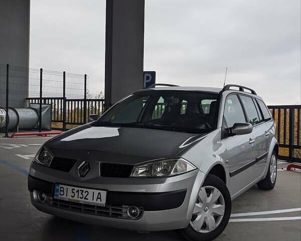 Сірий Рено Меган, об'ємом двигуна 1.4 л та пробігом 193 тис. км за 3999 $, фото 1 на Automoto.ua