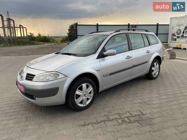 Сірий Рено Меган, об'ємом двигуна 1.6 л та пробігом 202 тис. км за 4650 $, фото 1 на Automoto.ua