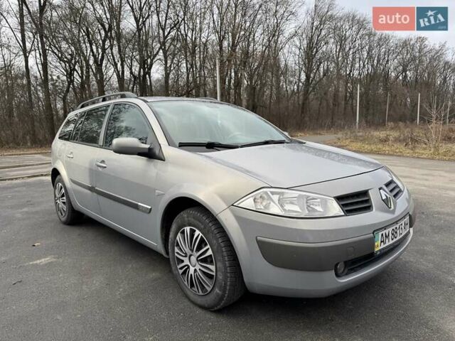 Серый Рено Меган, объемом двигателя 1.5 л и пробегом 245 тыс. км за 5600 $, фото 1 на Automoto.ua