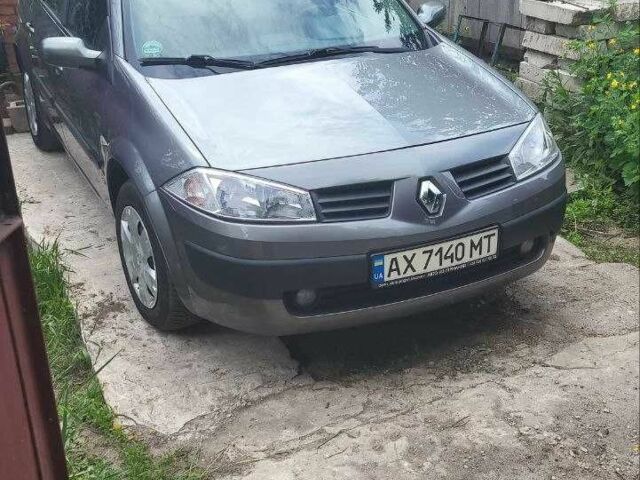 Сірий Рено Меган, об'ємом двигуна 1.6 л та пробігом 200 тис. км за 4300 $, фото 1 на Automoto.ua
