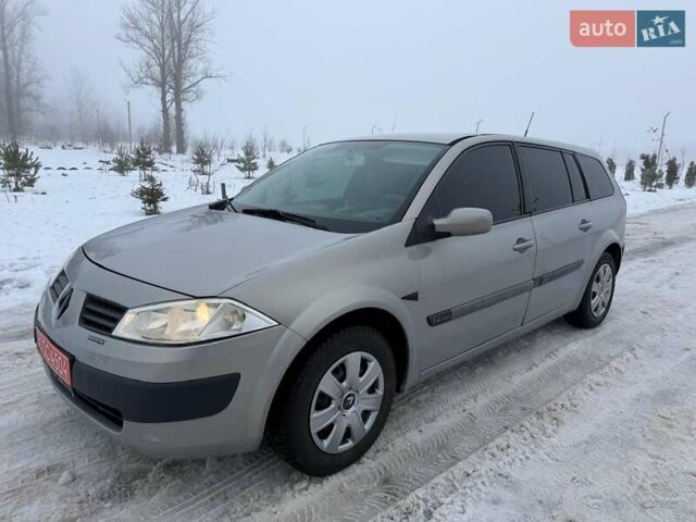 Сірий Рено Меган, об'ємом двигуна 1.4 л та пробігом 236 тис. км за 3500 $, фото 1 на Automoto.ua