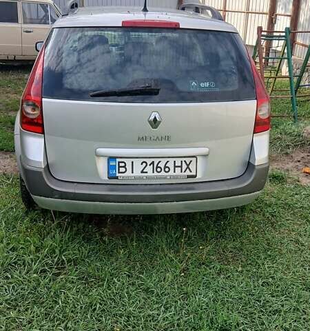 Серый Рено Меган, объемом двигателя 1.6 л и пробегом 260 тыс. км за 4900 $, фото 1 на Automoto.ua