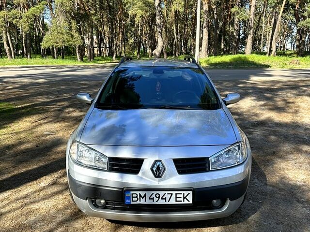 Сірий Рено Меган, об'ємом двигуна 2 л та пробігом 127 тис. км за 5000 $, фото 1 на Automoto.ua