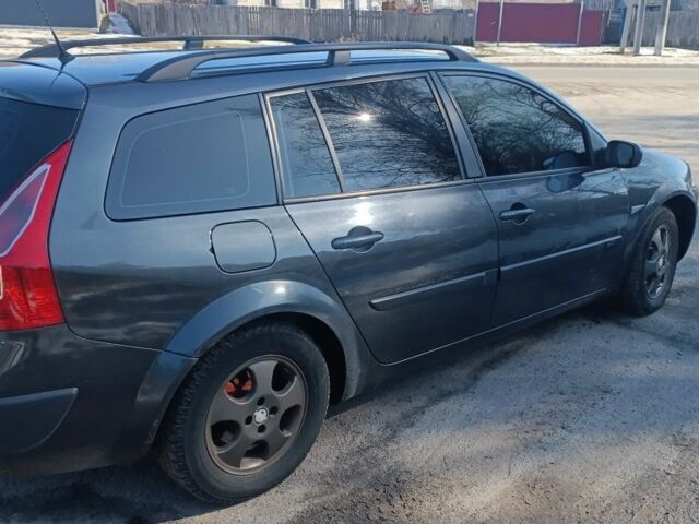 Сірий Рено Меган, об'ємом двигуна 1.5 л та пробігом 206 тис. км за 5200 $, фото 1 на Automoto.ua