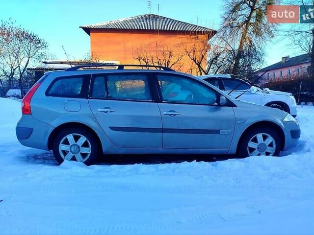 Сірий Рено Меган, об'ємом двигуна 2 л та пробігом 211 тис. км за 4300 $, фото 1 на Automoto.ua